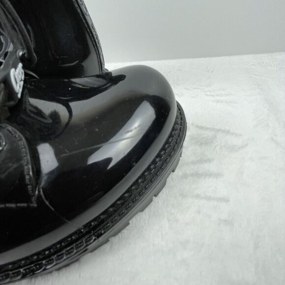 Circus by Sam Edelman Knox Women's Moto Combat Boots‎ Black Patent Leather Sz 8 - Picture 11 of 16
